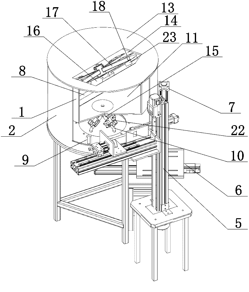 Filling and recovering device for low-melting-point alloy