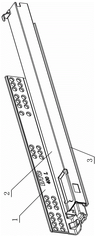 Balance and stability mechanism of drawer slide rail