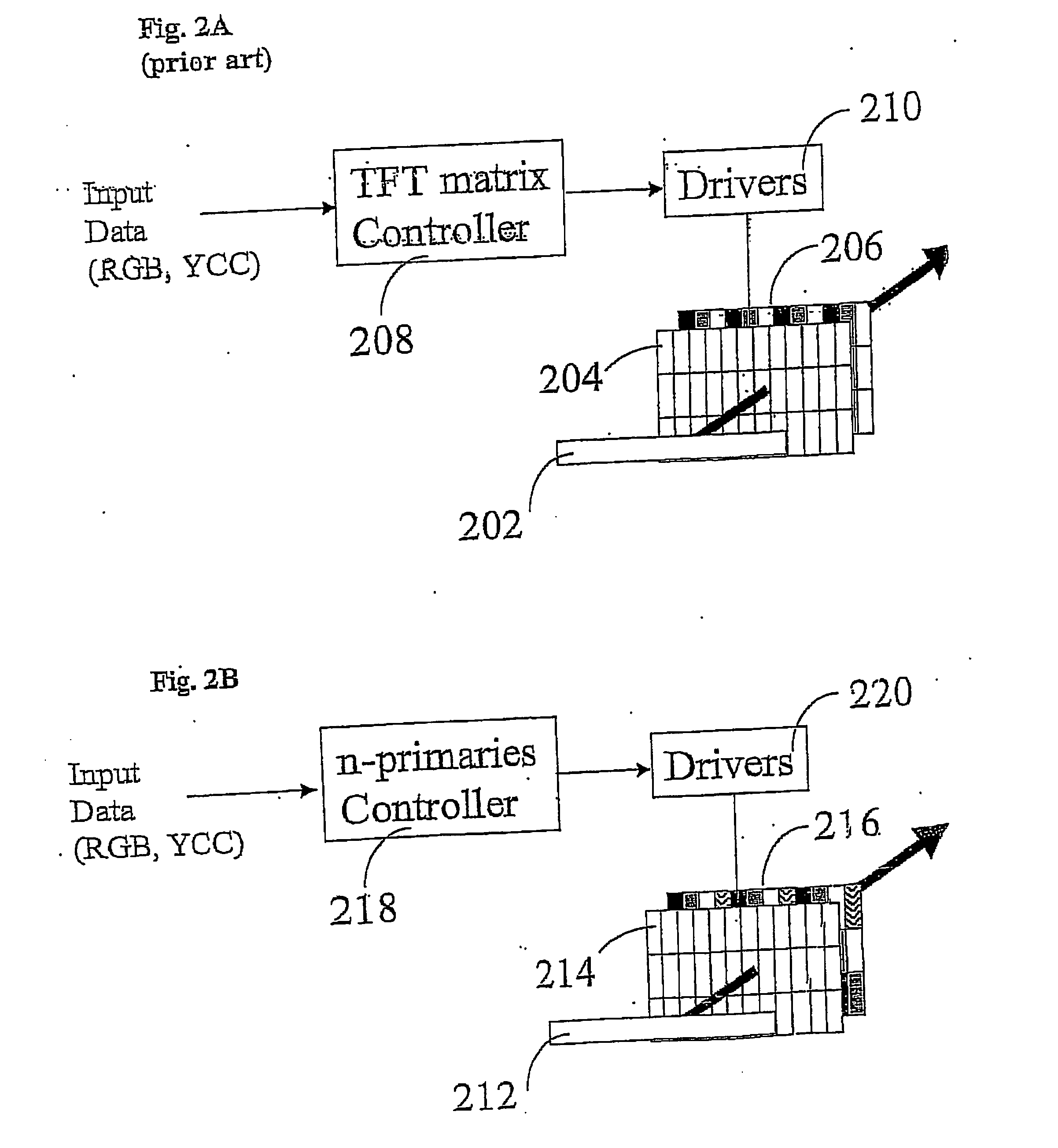 Color display devices and methods with enhanced attributes