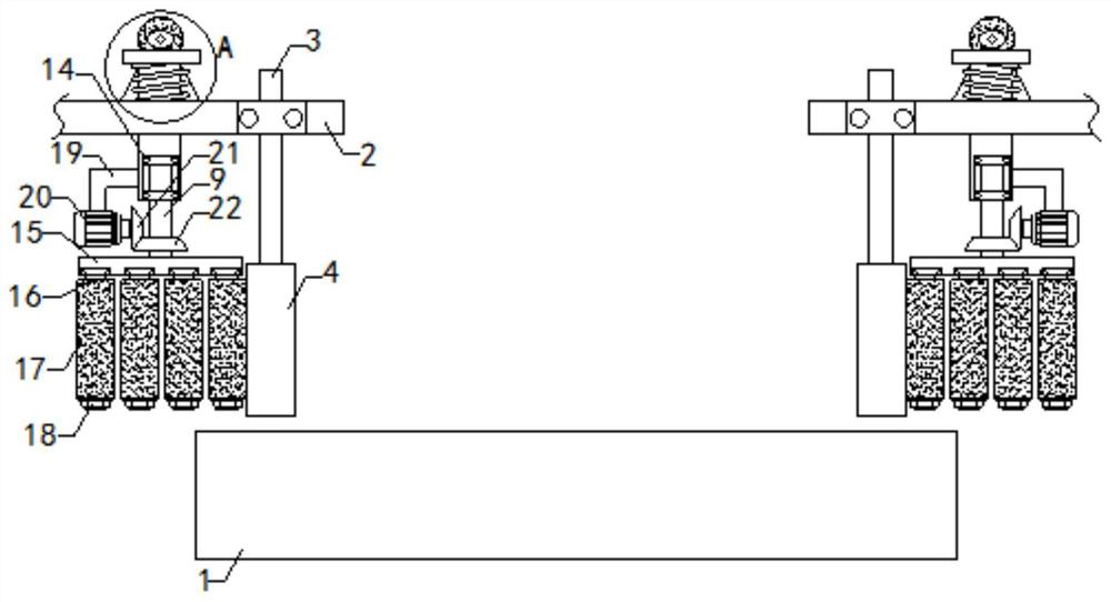 A kind of sizing equipment for foam rubber sealing strip