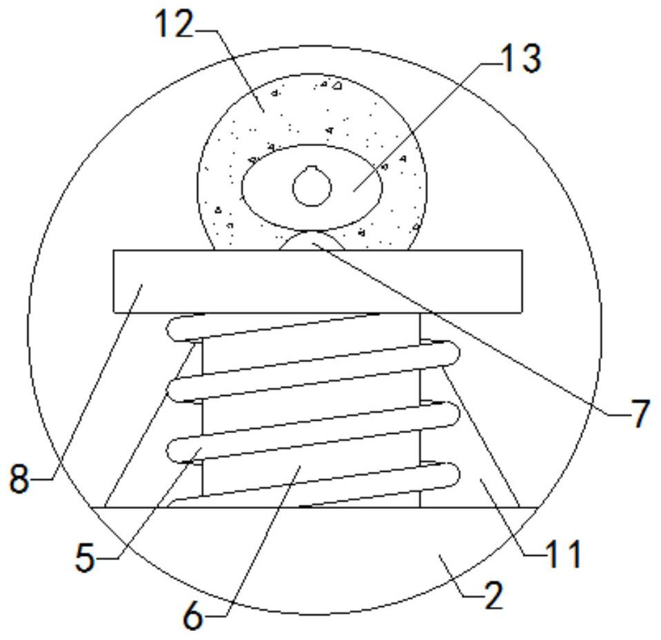 A kind of sizing equipment for foam rubber sealing strip