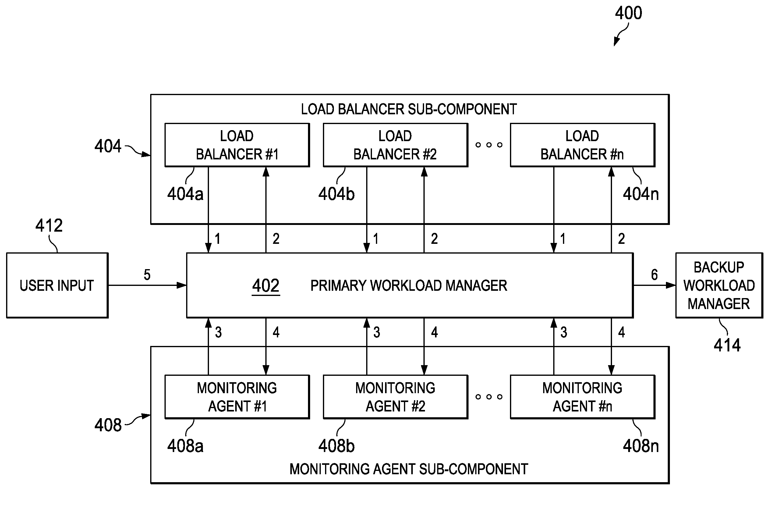 Maintaining state information in a multi-component, event-driven state machine