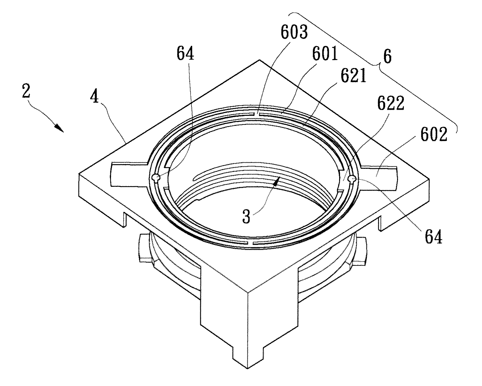 Lens driving device, flexible piece and the method for manufacturing the flexible piece