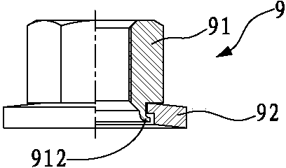 Process and special device for integrally forming convex navel nut for riveting by using wire rods