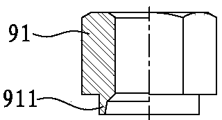 Process and special device for integrally forming convex navel nut for riveting by using wire rods