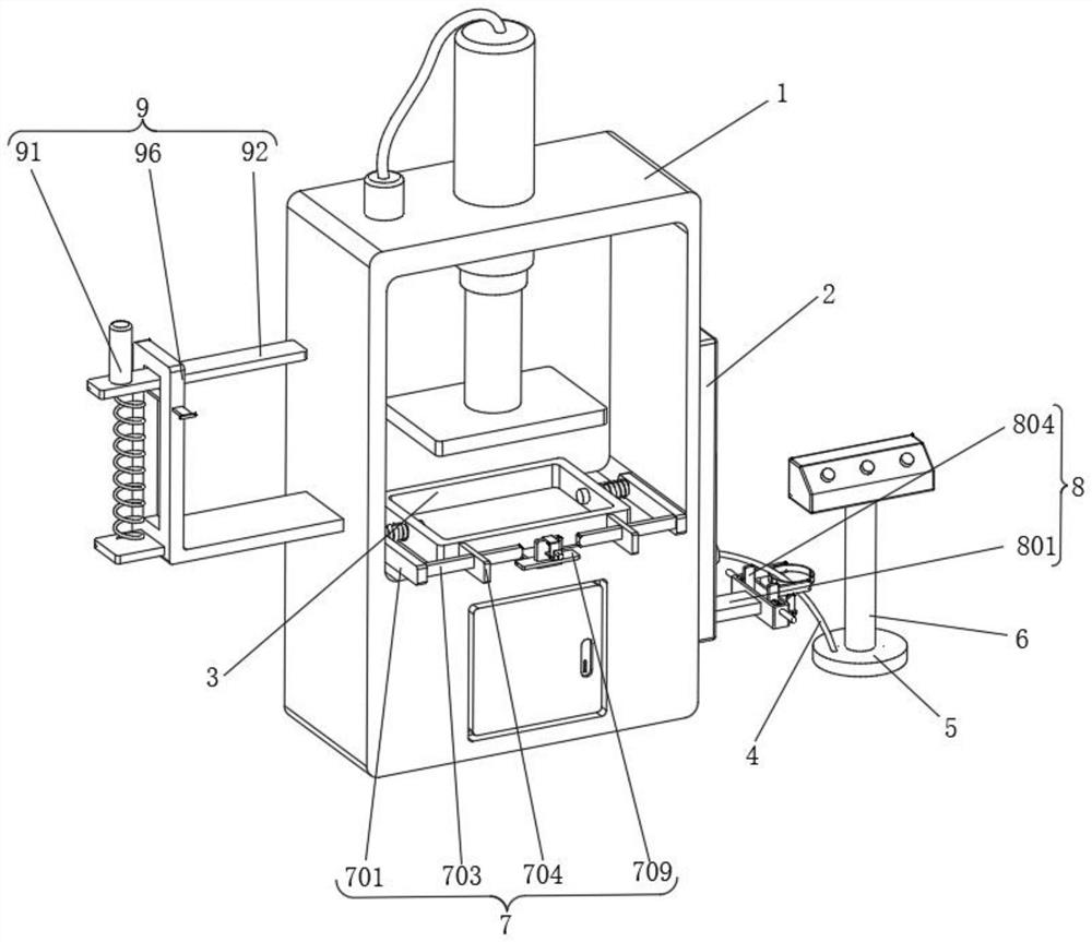 Extrusion forming equipment for processing nano sponge composite acoustic panel and production process