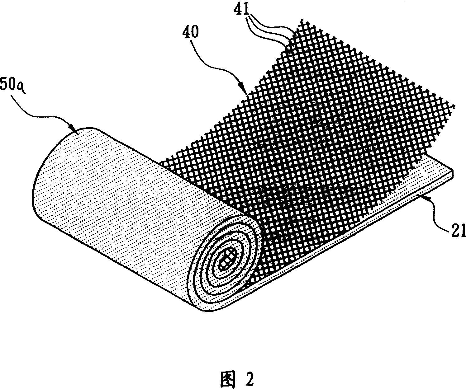 Continuous manufacture method for antiskid foamed material with stereo burr