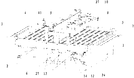 Automatic equipment for detecting plate holes and slot positions of furniture plate and realization method thereof