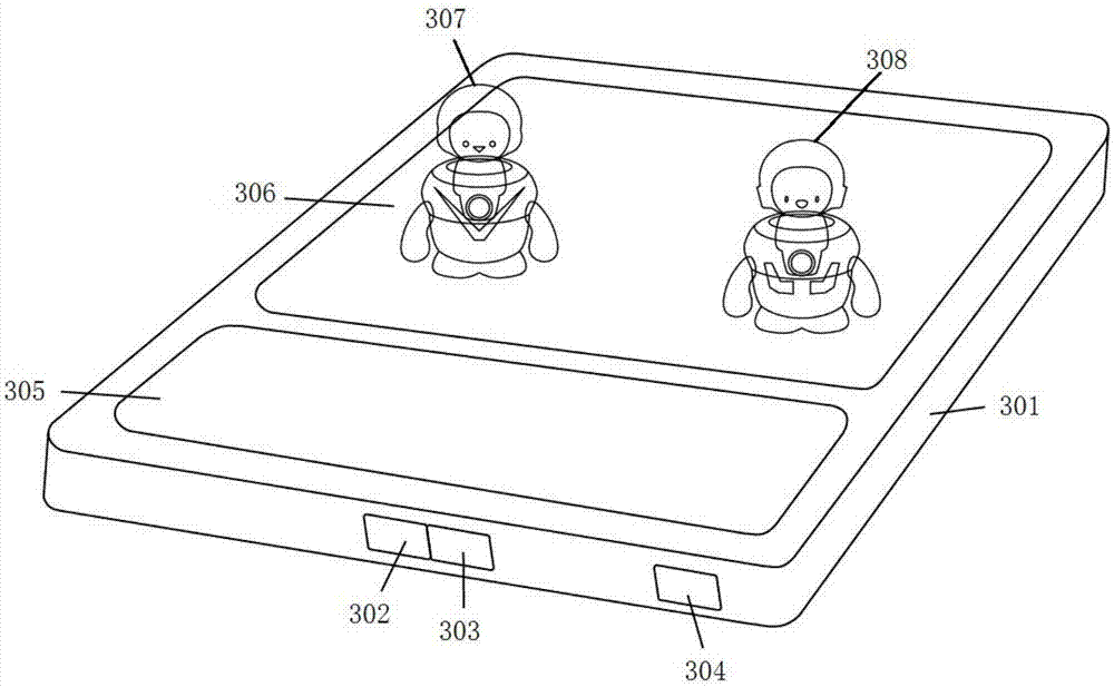 Role overlapping toy and running method thereof