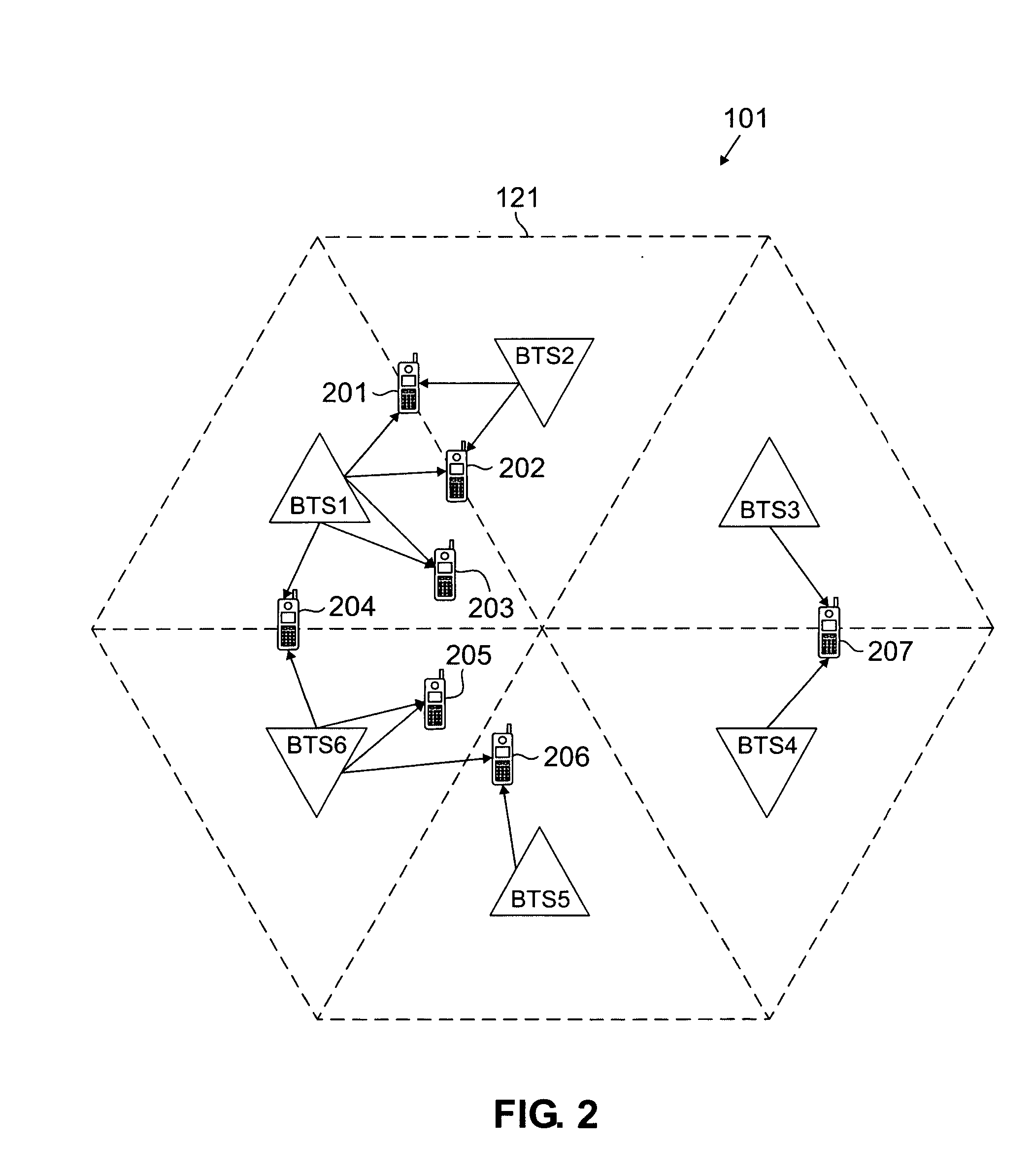 Apparatus and method for deploying efficient broadcast multicast services in a wireless network