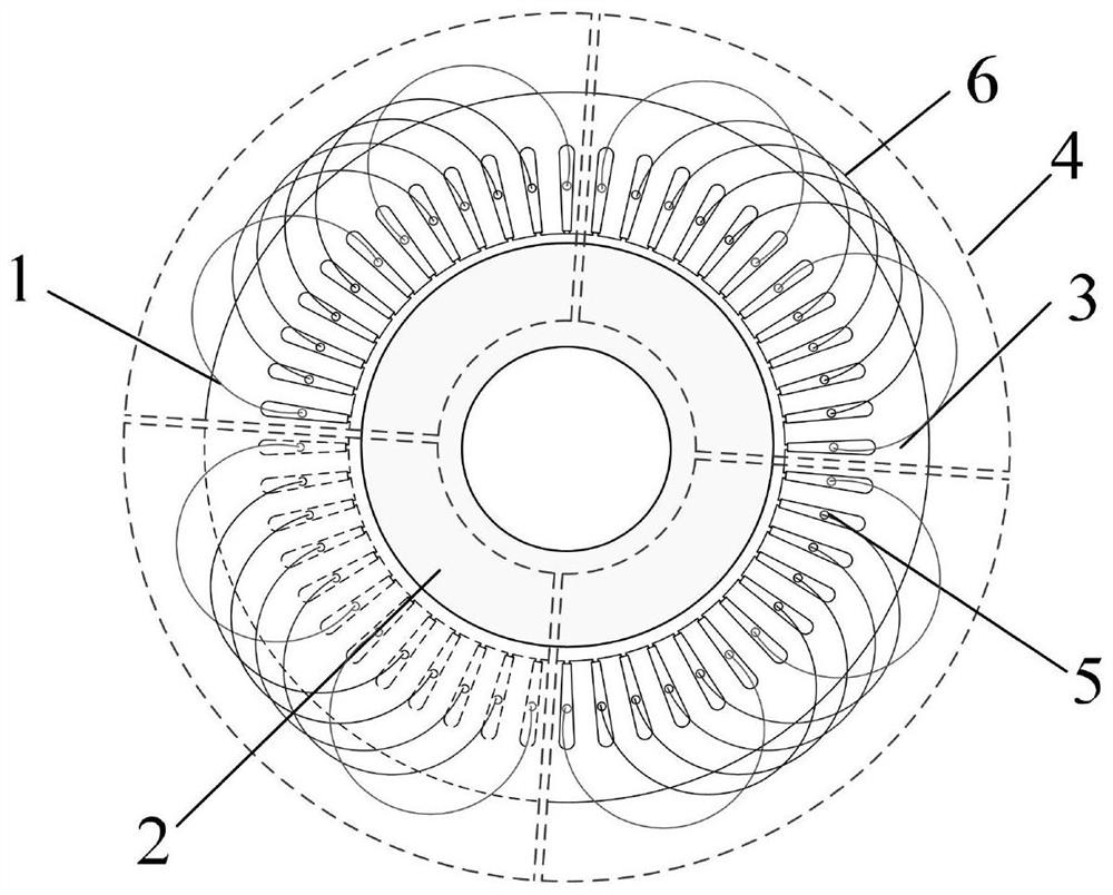 A Modular Hybrid Pitch Winding Motor