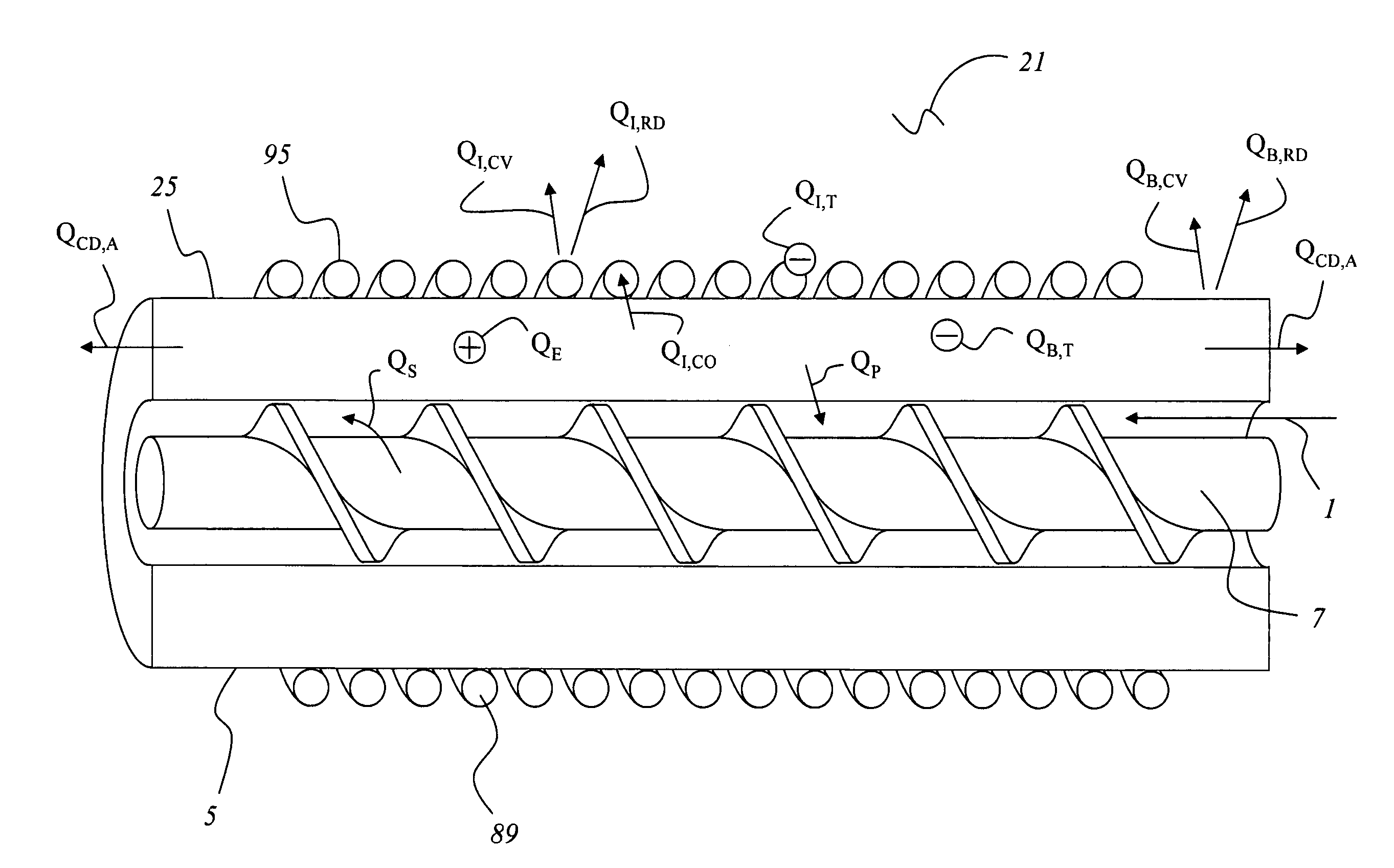 Apparatus and method for inductive heating a workpiece using an interposed thermal insulating layer