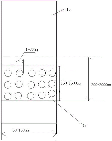 Self-dust-removal type pyrolyzing and cracking system for biomass