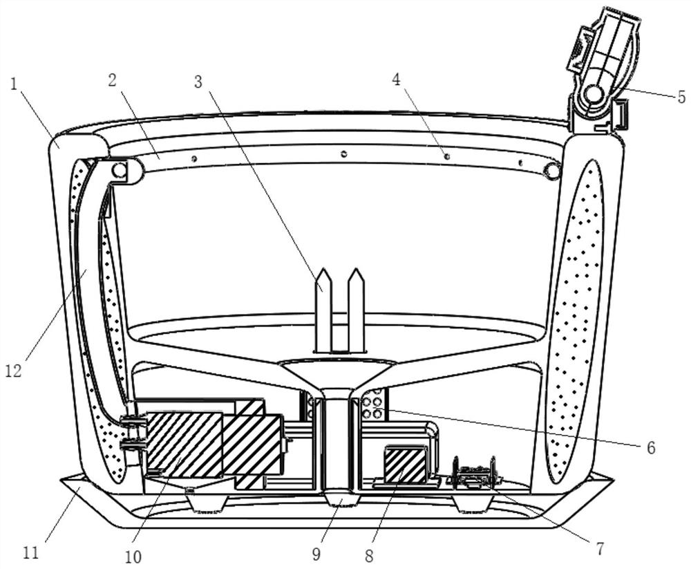 A control system for an intelligent flowerpot, an intelligent flowerpot and a control method thereof