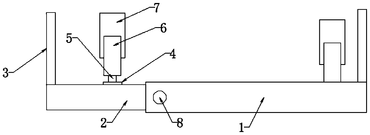 Fan blade transporting device for wind turbine generator