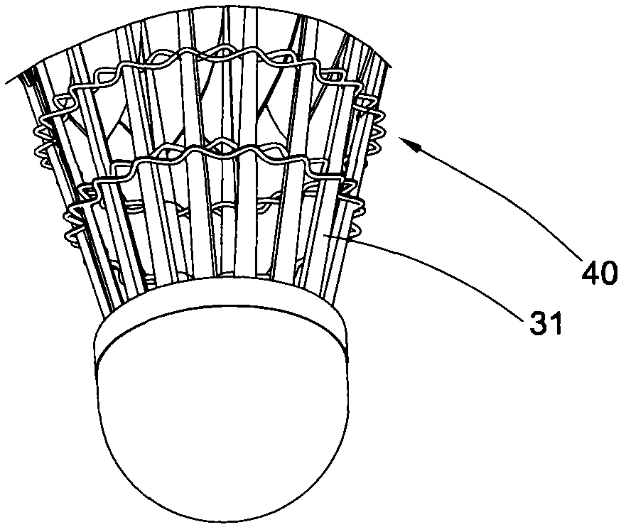 Shuttlecock and manufacturing method thereof
