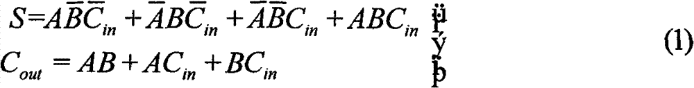 High-performance full-adder arithmetic element circuit