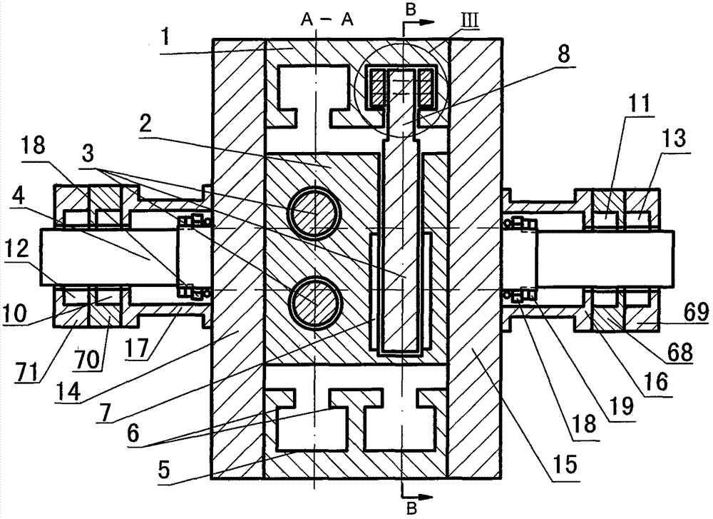 Multi-track rotor type internal combustion engine
