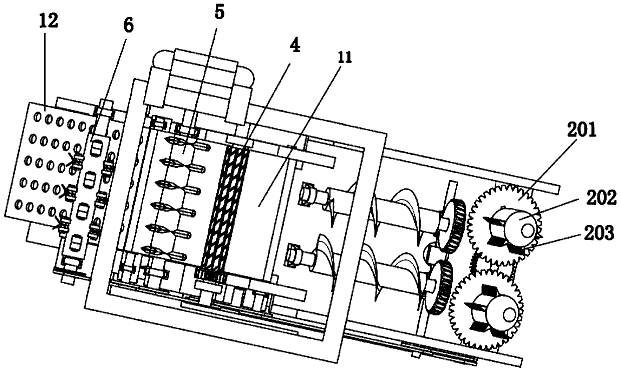 Crawler type two-stage straw pulverizer