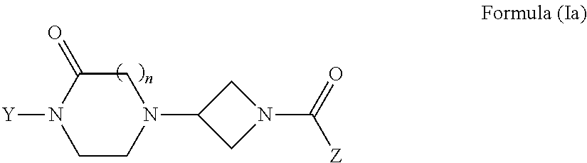 Oxopiperazine-azetidine amides and oxodiazepine-azetidine amides as monoacylglycerol lipase inhibitors