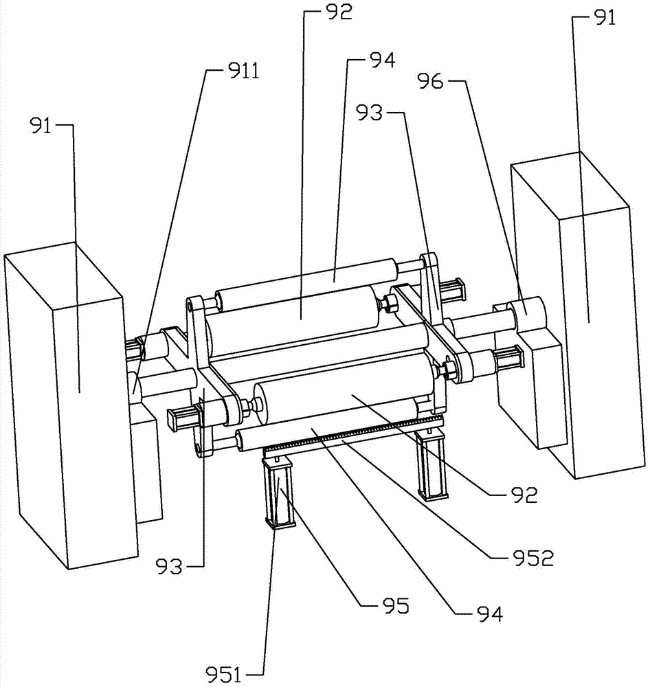 Automatic composite film machining machine