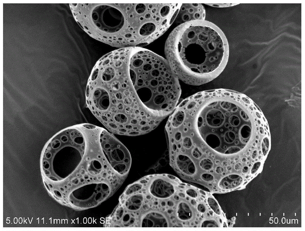 Method for preparing PLGA microspheres with porous surfaces