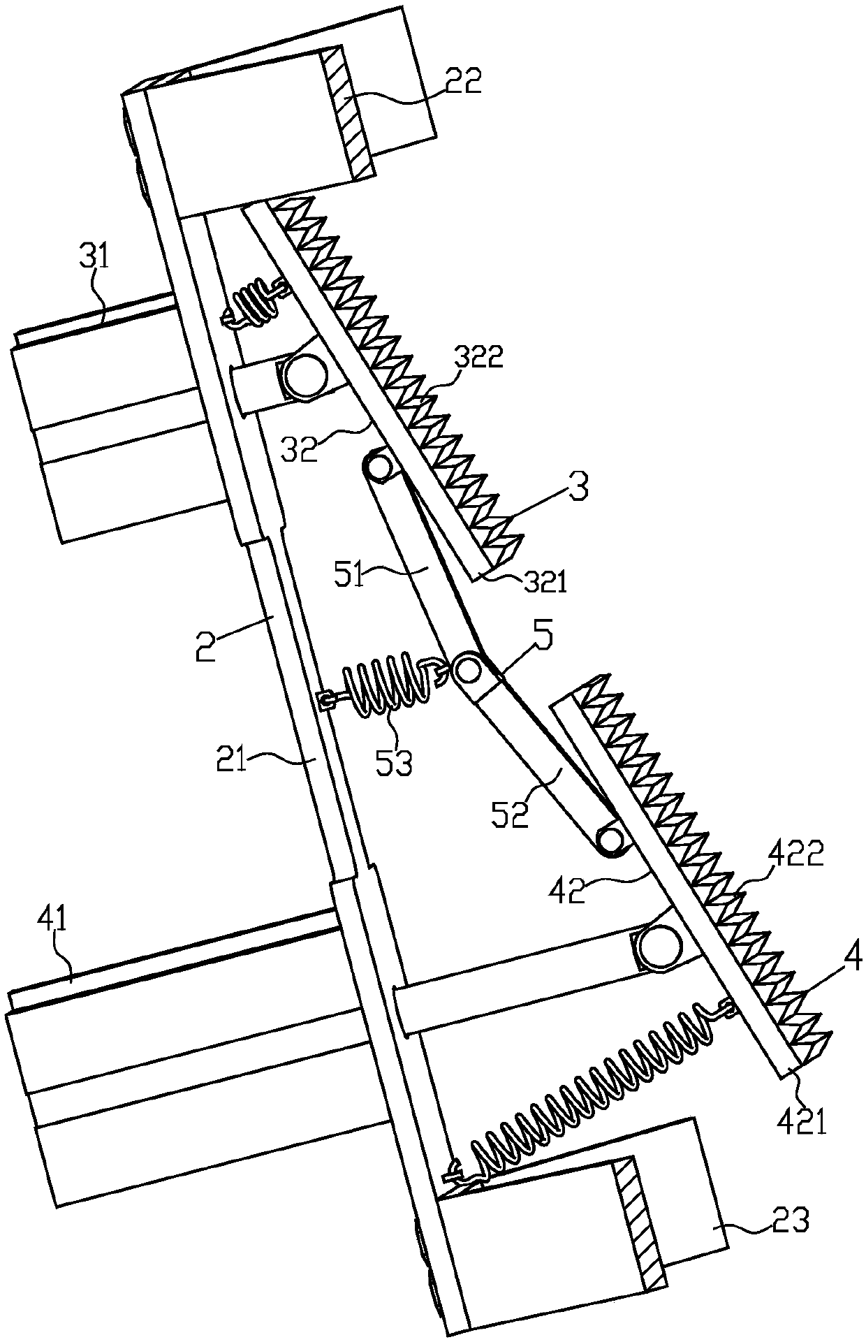 Self-adaptive pneumatic tong for casting robot