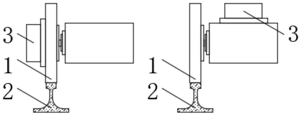 Vibration grinding steel rail grinding method