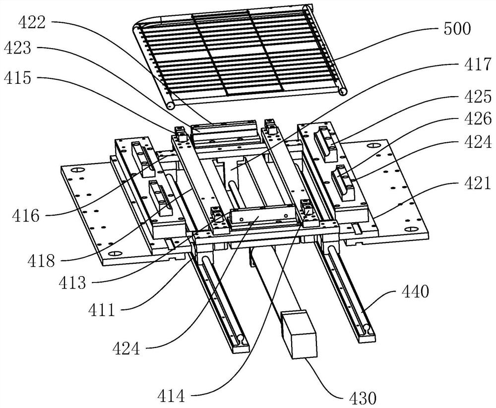 Bedstead welding device and welding method thereof