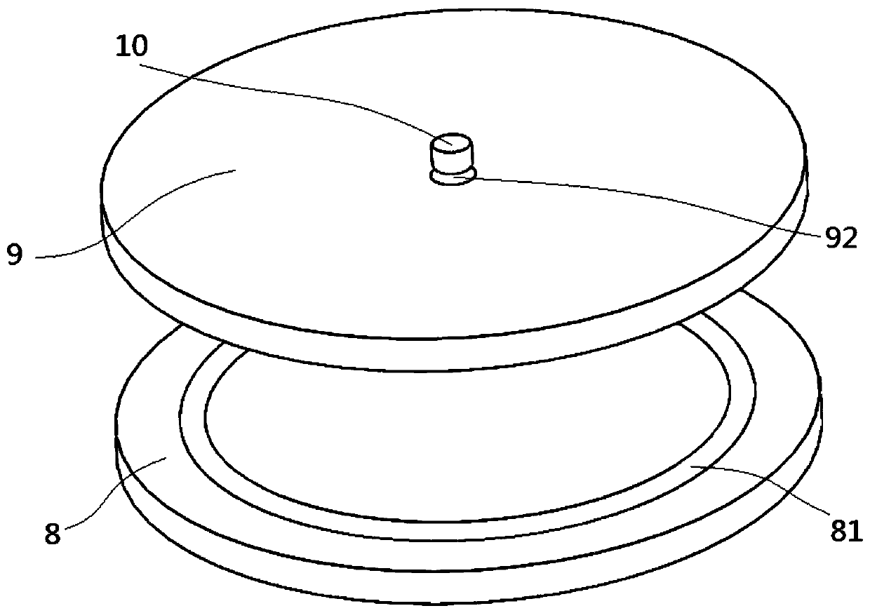 Drilling and tapping device for lock