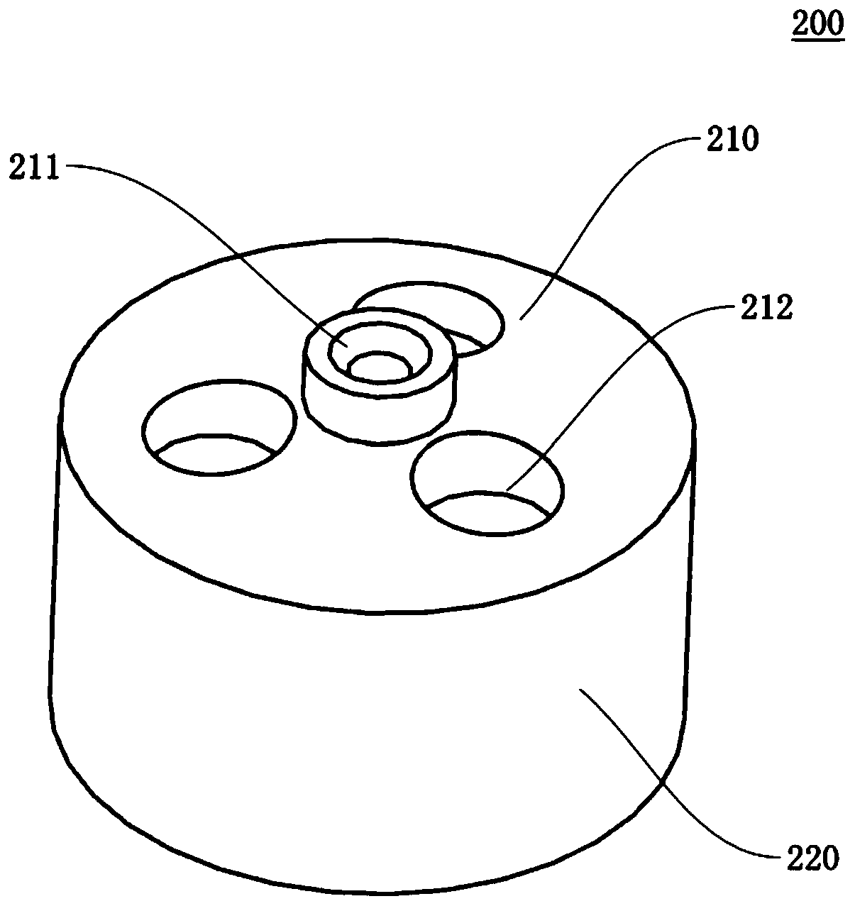 Gear assembling structure and gear assembling adjusting mechanism