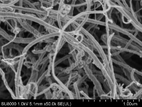 Preparation method of carbon nanotube metal symbiotic material