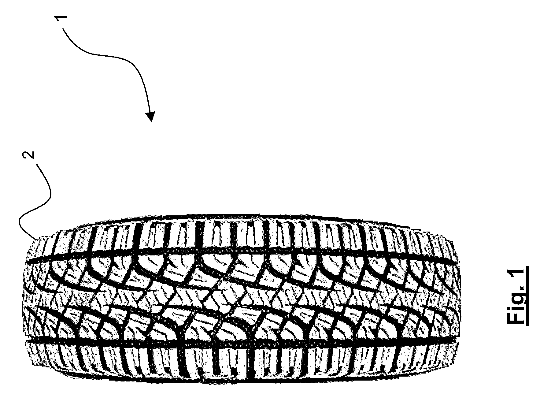 On/Off-Road Tire For A Motor Vehicle