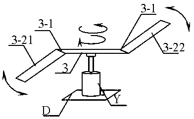 Method for rescuing with hand-cranking telescopic self-locking triple-folding rescuing equipment