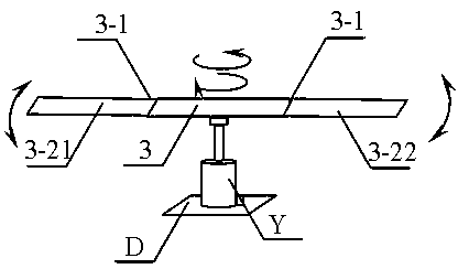 Method for rescuing with hand-cranking telescopic self-locking triple-folding rescuing equipment