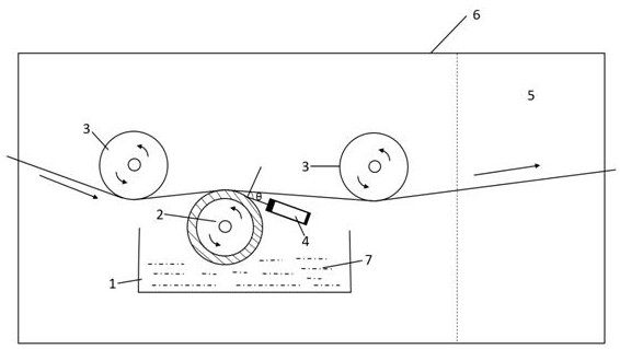 Lithium ion battery negative pole piece lithium supplementing device and lithium supplementing method thereof