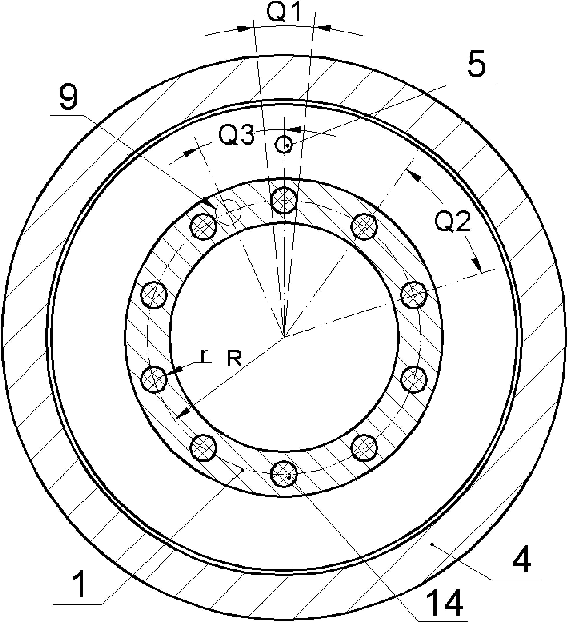 Ball bearing with self-measurement system