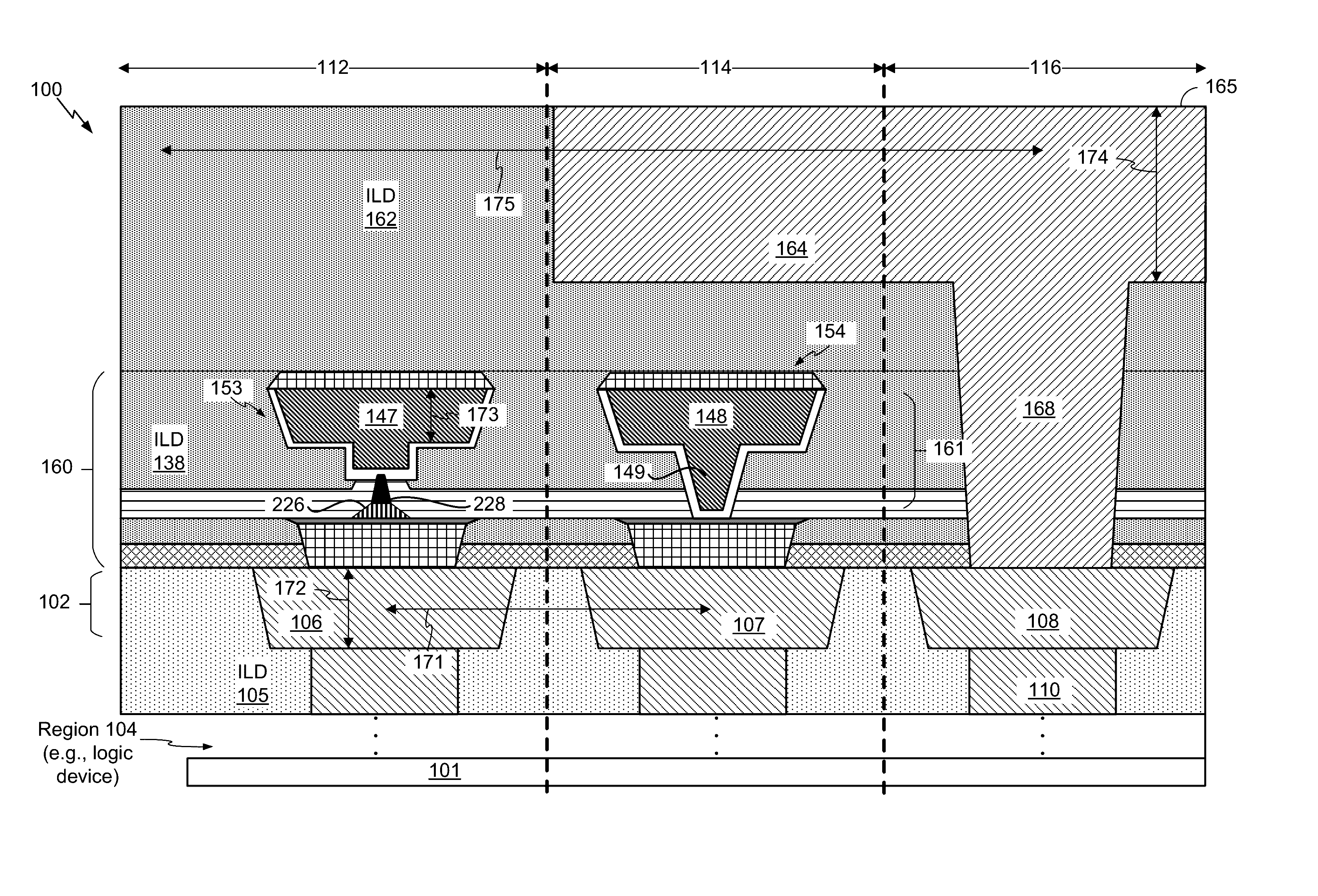 Metallization process for a memory device