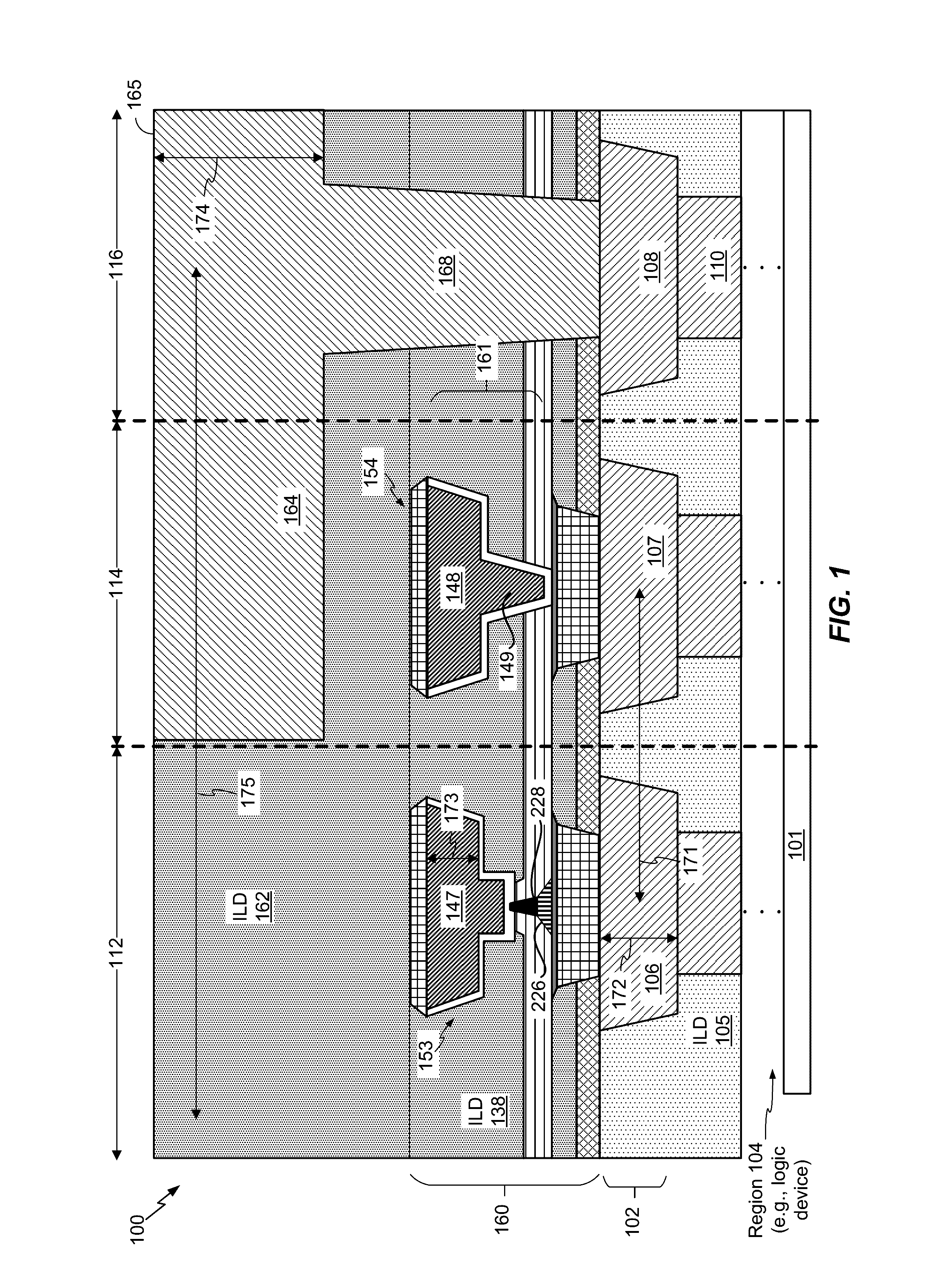 Metallization process for a memory device