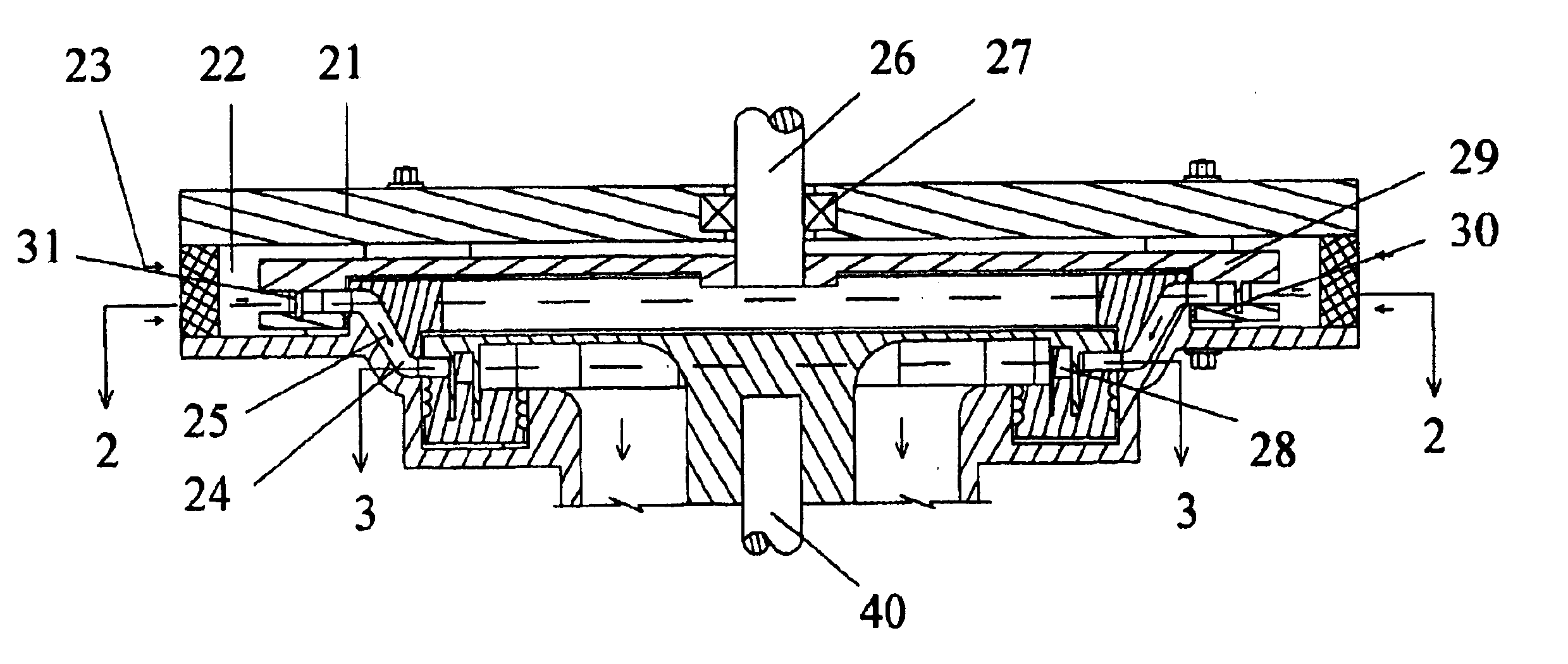 Rotary ram-in compressor