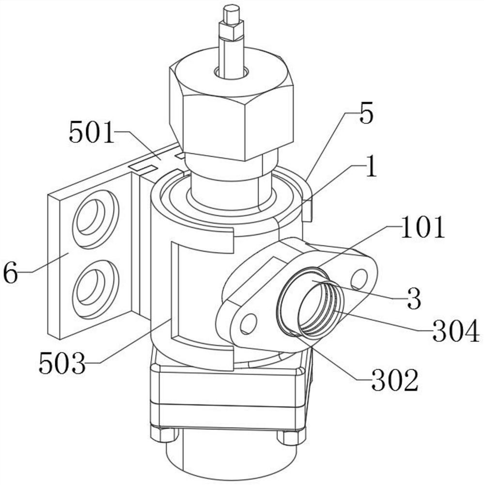 Simple hydraulic valve