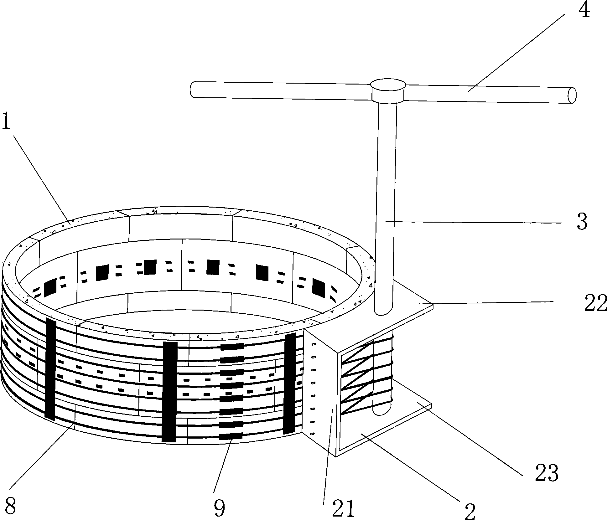 Comprehensive test system of shield tunnel construction model