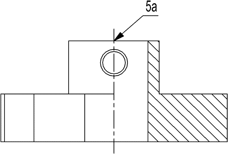 Jet stirrer for mechanical stirring and desulfurizing of molten iron