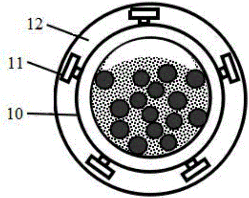 Device for microwave sintering of ceramic particles by rotary garbage incineration fly ash and operation method
