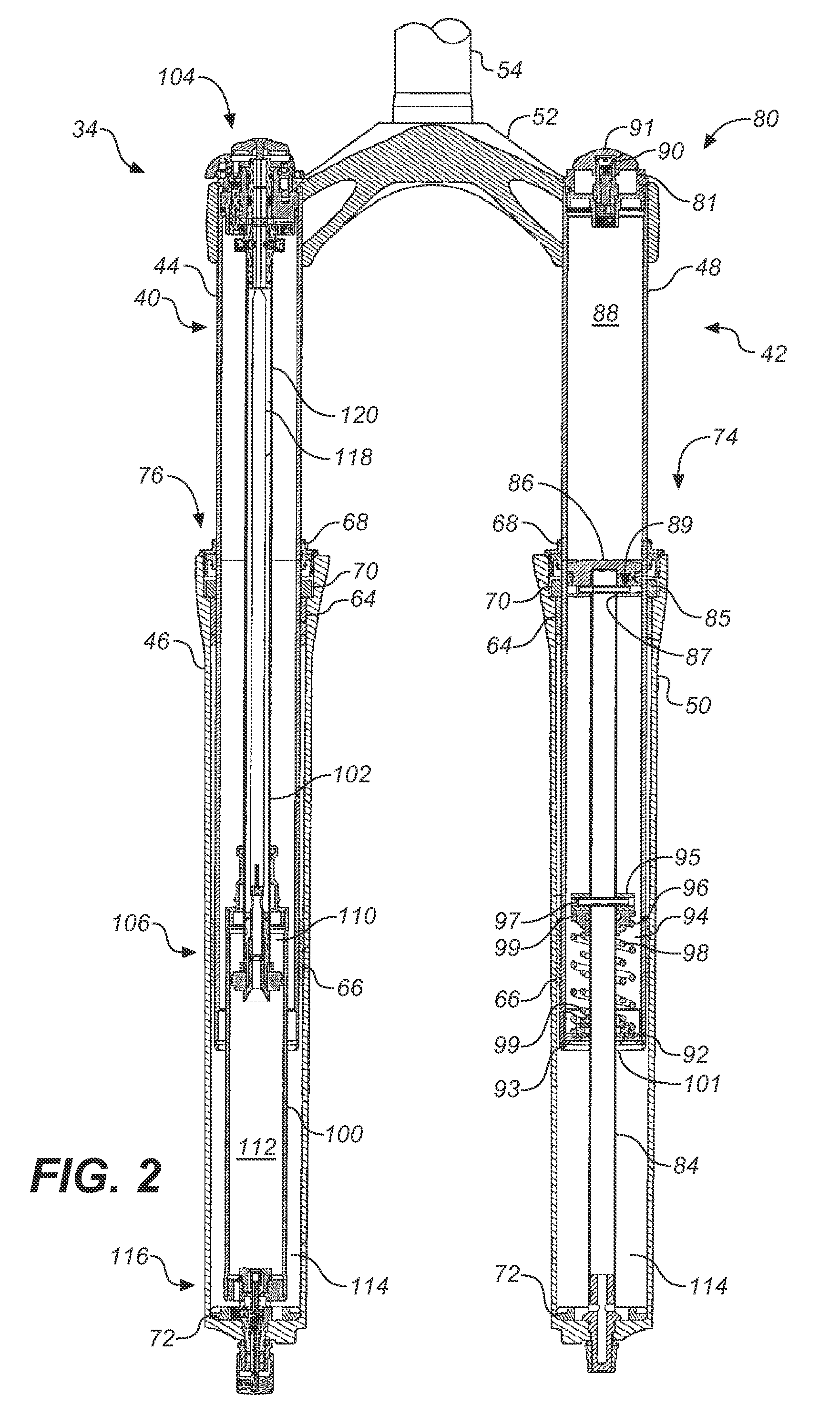Methods and apparatus for lubricating suspension components