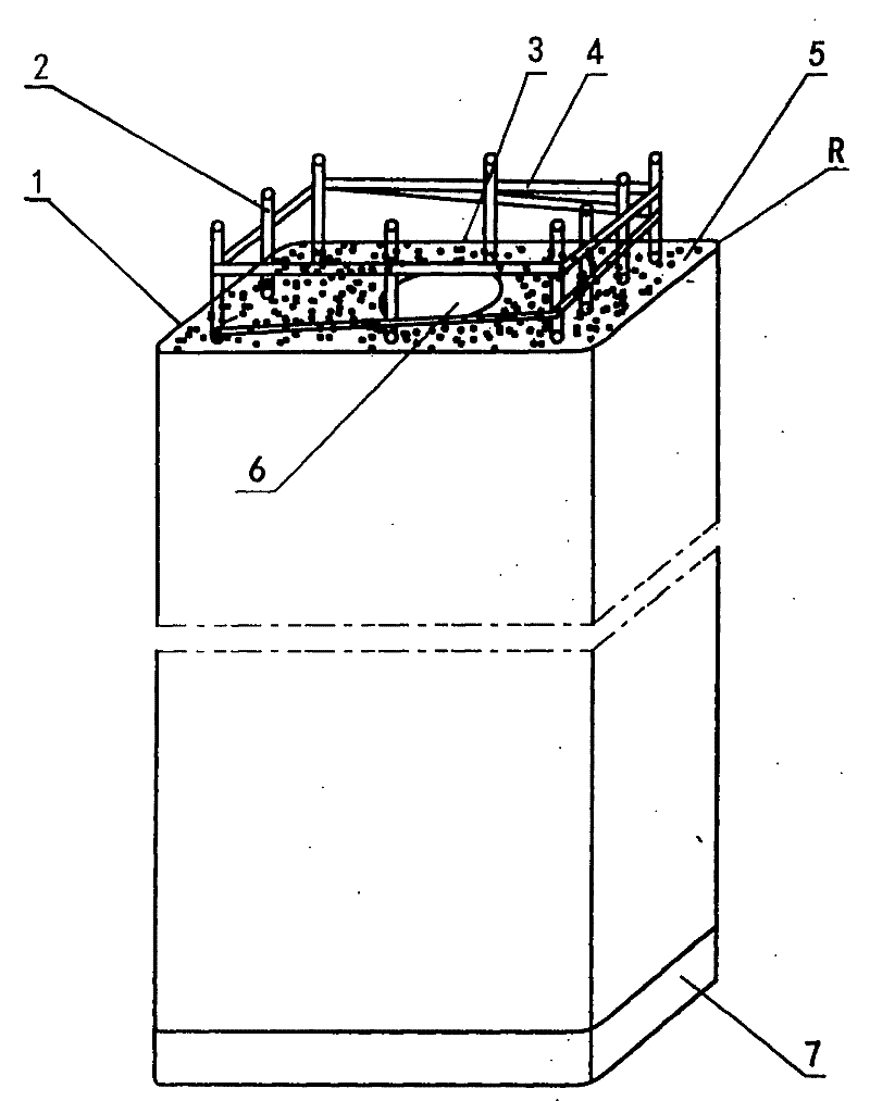Prestressed cuboid support pile for building foundation pit, manufacturing method thereof and forming die