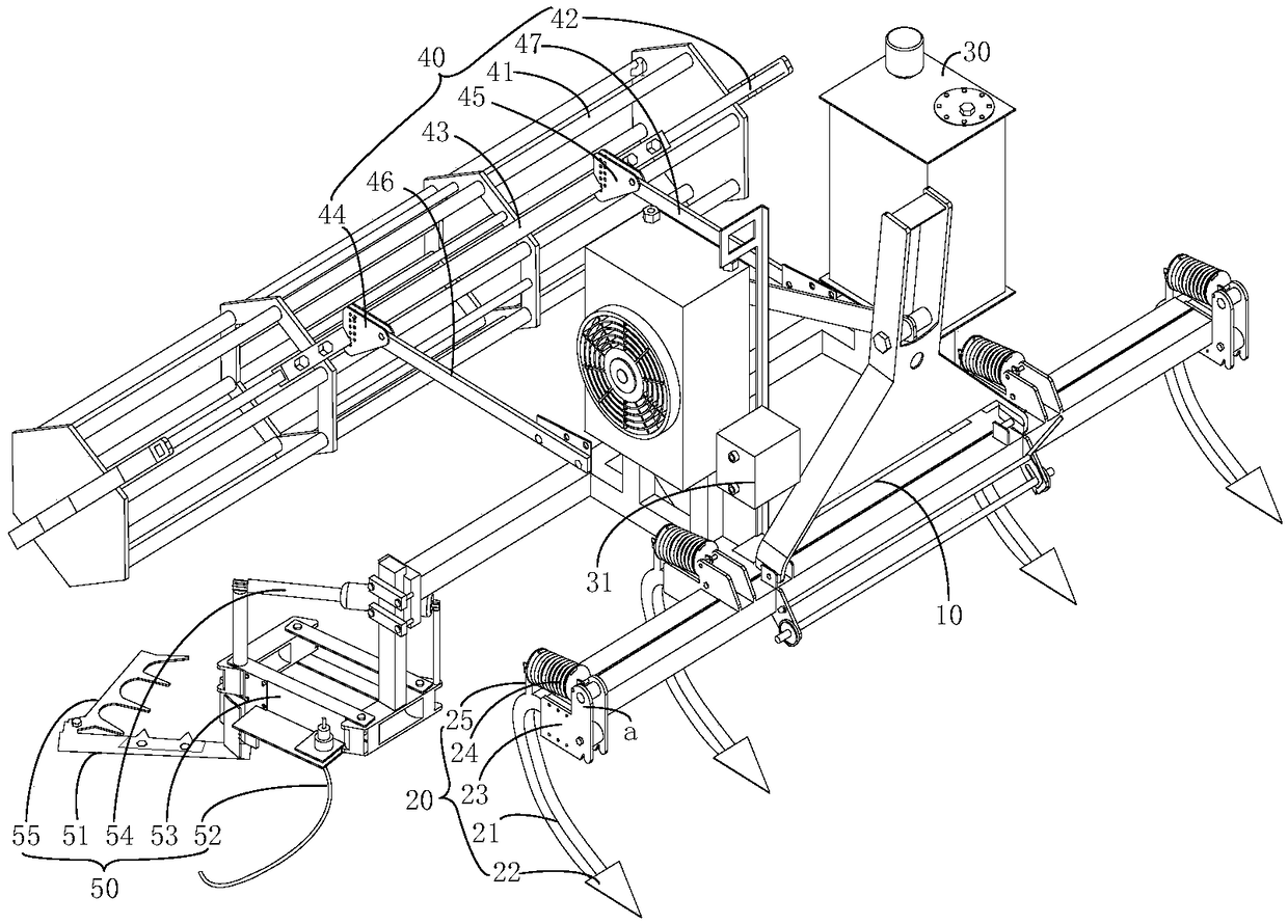 Special hydro-electric inductive inter-row intertillage inter-plant weeding machine for lycium barbarum