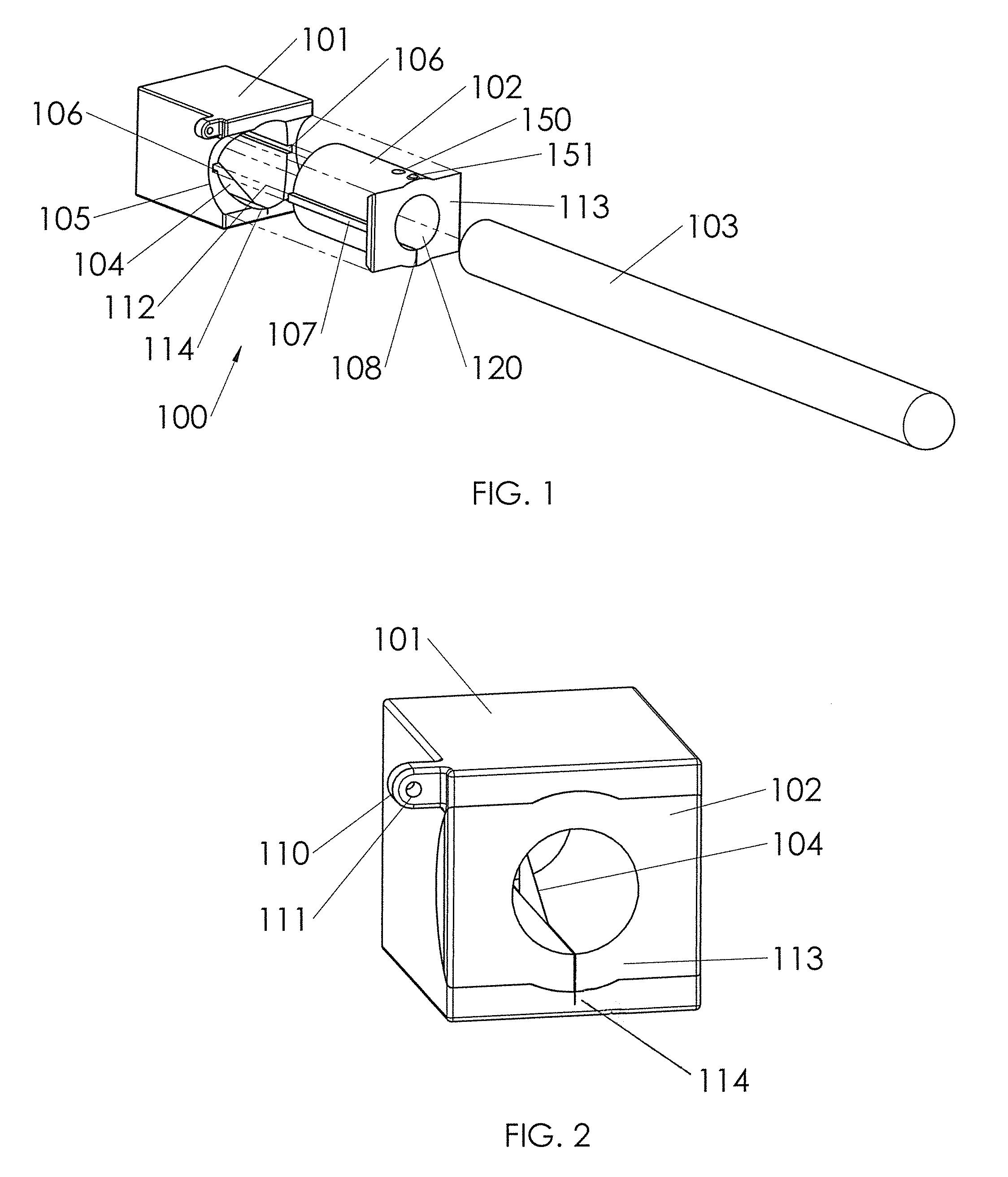 Size-adaptable cigar splitter apparatus
