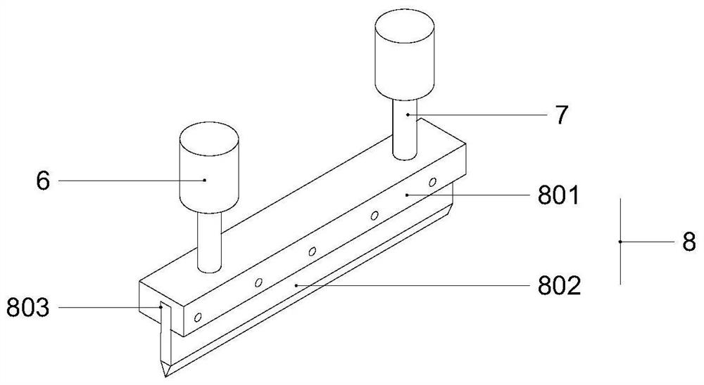 Plate shearing machine for metal processing