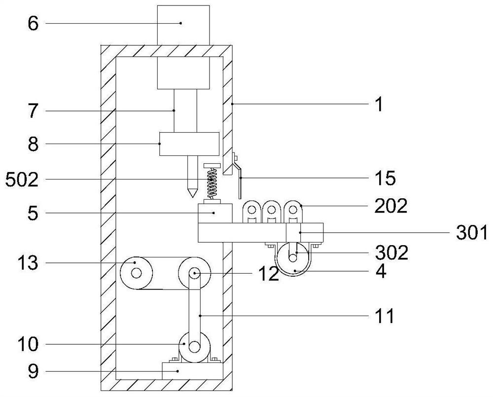 Plate shearing machine for metal processing